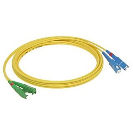 Patchcord FO duplex E2000/APC-SC/UPC 9/125um SM 5m