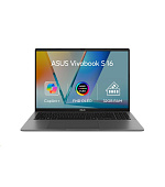 ASUS NTB Vivobook S 16 (M3607GA-OLED078X), Ryzen AI 9 H 465, 16" 1920 x 1200, 32GB, 1TB SSD, Radeon, W11 Pro, Gray