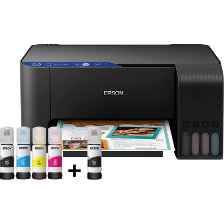 Tiskárna multifunkční Epson EcoTank L3151 A4, 33str./min, 15str./min, 5760 x 1440, manuální duplex, WF - C11CG86406