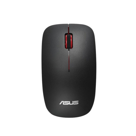 ASUS WT300/Cestovní/Optická/1 600DPI/Bezdrátová USB/Černá-červená