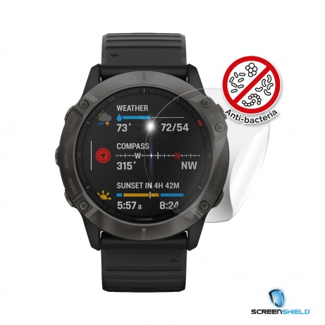 Screenshield Anti-Bacteria GARMIN Fenix 6X folie na displej