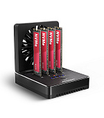 AXAGON ADSA-M2C44, USB4 dokovací stanice pro 4× M.2 NVMe SSD s funkcí klonování