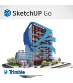 SketchUp Go, 1 uživatel, pronájem na 1 rok
