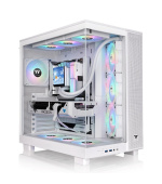 THERMAL TAKE Case View 380 XL TG ARGB, ATX, Průhledná bočnice, 4x 120mm ARGB Fan, bílá