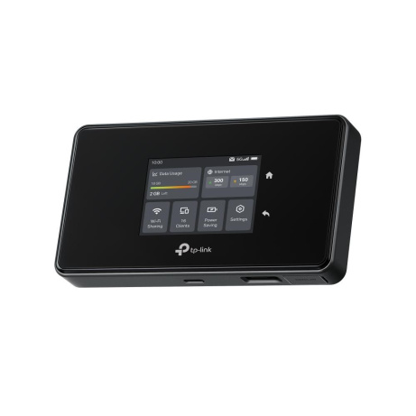 TP-Link M8550 přenosný WiFi6E router (AXE3600, 5G/4G LTE,2,4GHz/5GHz/6GHz,1xGbE,1xUSB-C,1xnanoSIM,1xmicroSD)