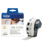 BROTHER DK-11219 (papírové / kulaté, průměr 12 mm - 1200 ks)