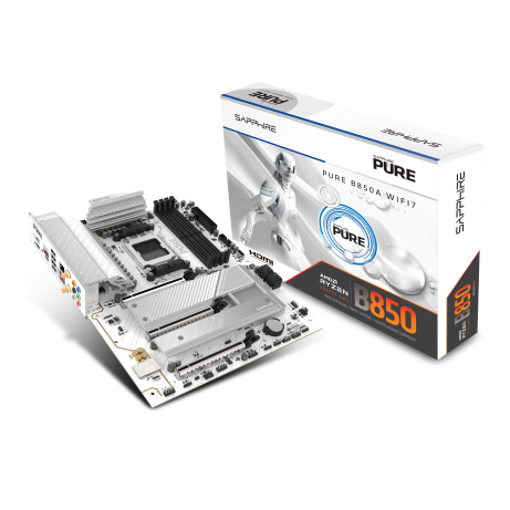 SAPPHIRE PURE B850A WIFI 7/AM5/ATX