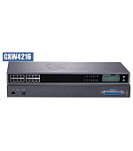 Grandstream GXW4216, IP analogová brána, 16x FXS portů, 1 × RJ45 10/100/1000 Mbps
