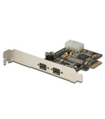 DIGITUS PCI Express Card, Firewire 800 1394b (2+1 porty 9pin)