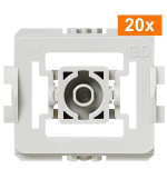 Homematic IP  Adaptér Gira Standard, set 20ks - EQ3-ADA-GS-20