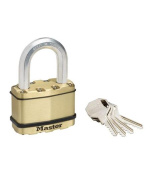 Master Lock Mosazný visací zámek -  Excell - 64mm