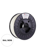C-TECH Filament PREMIUM LINE TPU 90A flexibilní dopravní bílá RAL9003