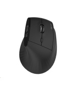ACER bezdrátová myš Smart Fit Vertical Mouse,8000 dpi,10 tlačítek,RGB,10m dosah,BT,USB,výdrž 120h,Black