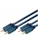 ClickTronic HQ OFC kabel 2x Cinch - 2x Cinch RCA, M/M, 0.5m