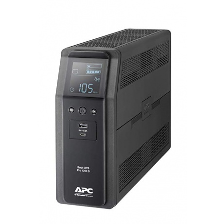 APC Back UPS Pro BR 1200VA, Sinewave,8 Outlets, AVR, LCD interface