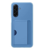 Samsung Zadní kryt s kapsou na kartu A17 Blue