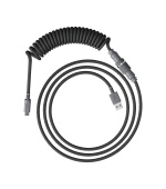HyperX USB-C Coiled Cable Gray - Příslušenství ke klávesnici
