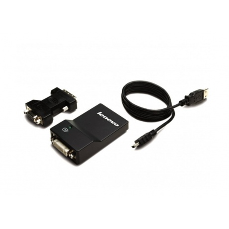 LENOVO adaptér USB 3.0 to DVI/VGA Monitor Adapter