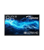 Optoma 3862RK IFPD 86" -  interaktivní dotykový, 4K UHD, multidotyk 40prstu, Android 11, 4GB RAM/ 32GM ROM, rozbalen
