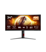 AOC Gaming/CU34G4/34"/VA/wQHD/180Hz/0,1ms/Black/3R