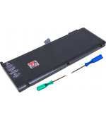 Baterie T6 Power pro Apple MacBook Pro 15" (2011, Mid 2012), 6700mAh, 73Wh, 6cell, Li-pol