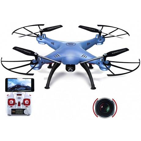 SYMA X5cHW - Wifi kamera - Aretace letové hladiny - modrá