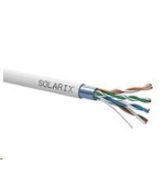 BAZAR - Instalační kabel Solarix FTP, Cat5E, drát, PVC, box 305m SXKD-5E-FTP-PVC - poškozený obal