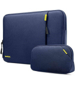 tomtoc Sleeve Kit - 16" MacBook Pro/ 15,3“ MacBook Air, námořní modrá