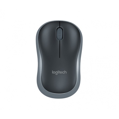 Logitech M185 nano/Kancelářská/Optická/Bezdrátová USB/Šedá