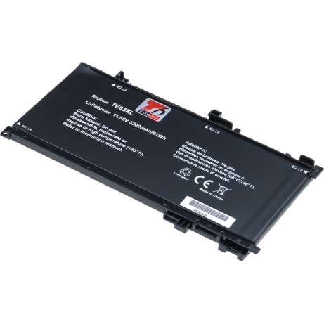 Baterie T6 power HP Pavilion 15-bc000, 15-bc200, Omen 15-ax000, 5300mAh, 61Wh, 3cell, Li-pol