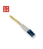 LYNX duplexní patch kabel SM, OS2, LC/LC, 9/125µm, 1m