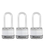 Master Lock Titanový visací zámek - Excell - 45mm (3 ks / blistr)