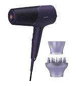 Philips Series 5000 BHD514/00 vysoušeč vlasů, fialový, 2300 W, ThermoShield, ionizační péče, 6 nastavení, Cool Shot