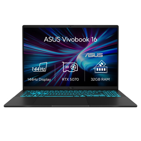 ASUS V16/V3607VP-RP005X/7-240H/16"/WUXGA/32GB/1TB/RTX 5070/W11P/Black/2R