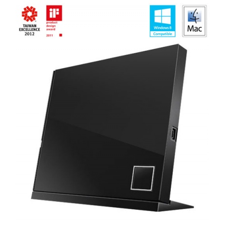 ASUS SBW-06D2X-U černá slim BDXL Bluray USB-A