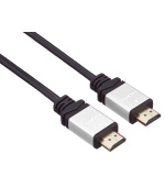 PremiumCord kabel HDMI M/M, zlac.a kovové HQ, 10m