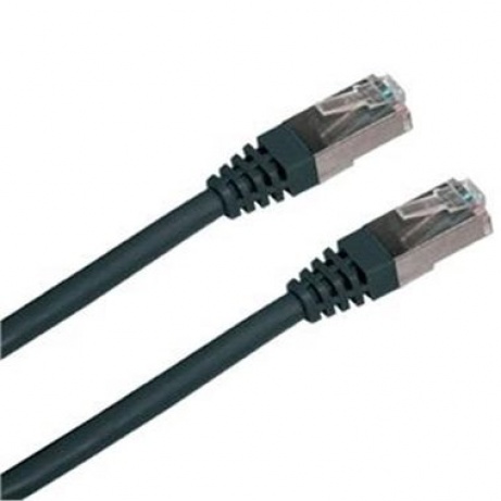 Patchkabel S/FTP,Cat6,2xRJ45, 7m černý