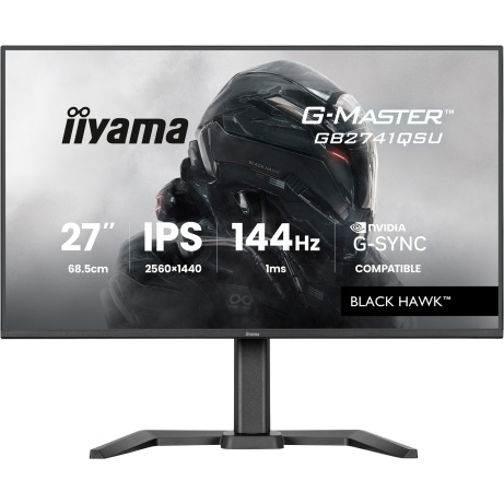 iiyama G-Master/GB2741QSU-B1/27"/IPS/QHD/144Hz/1ms/Černá/3R