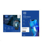 3mk All-Safe - AIO fólie Pure Matt Pro Full Wet Fitting Watch, 25 ks