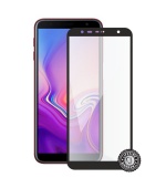 Screenshield SAMSUNG J610 Galaxy J6+ (2018) Tempered Glass protection (full COVER black)