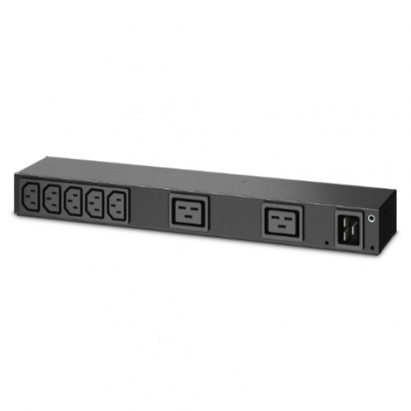 Rack PDU, Basic, 0U/1U, 100-240V/20A, 220-240V/16A, (7) C13, (2) C19