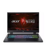ACER NTB Nitro 17 (AN17-41-R0RK),R7-7840HS,17.3" 2560x1440,16GB,1024GB SSD,RTX 4070,Eshell Linux,Blackl