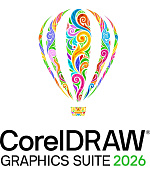 CorelDRAW Graphics Suite 2026 Business Perpetual License (incl. 1 Yr CorelSure Maintenance)(51-250)