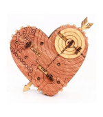 iDventure Hlavolam Trezor dřevěné srdce