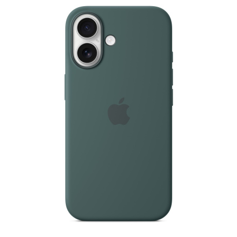 APPLE iPhone 16 Silicone Case with MagSafe - Lake Green