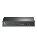 TP-Link switch TL-SF1008P (8x100Mb/s, 4xPoE+, 66W, fanless)