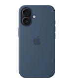 iPhone 16 Silicone Case with MS - Denim