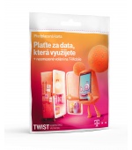 T-Mobile Plaťte za data která využijete + neomezené volání, 200kč kredit