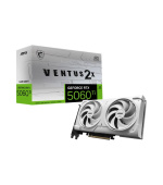 MSI VGA NVIDIA GeForce RTX 5060 Ti 16G VENTUS 2X OC WHITE PLUS, RTX 5060 Ti, 16GB GDDR7, 3xDP, 1xHDMI