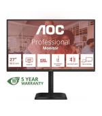 AOC MT 27" Q27E4CV - 2560x1440,IPS,120Hz,1xHDMI,1xDP,1xDP out,USBhub,USB-C(PD 90W),Repro,Pivot